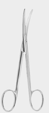 ТЕССІЕР (TESSIER) ножиці, вигнуті, 13,0 см (cm)